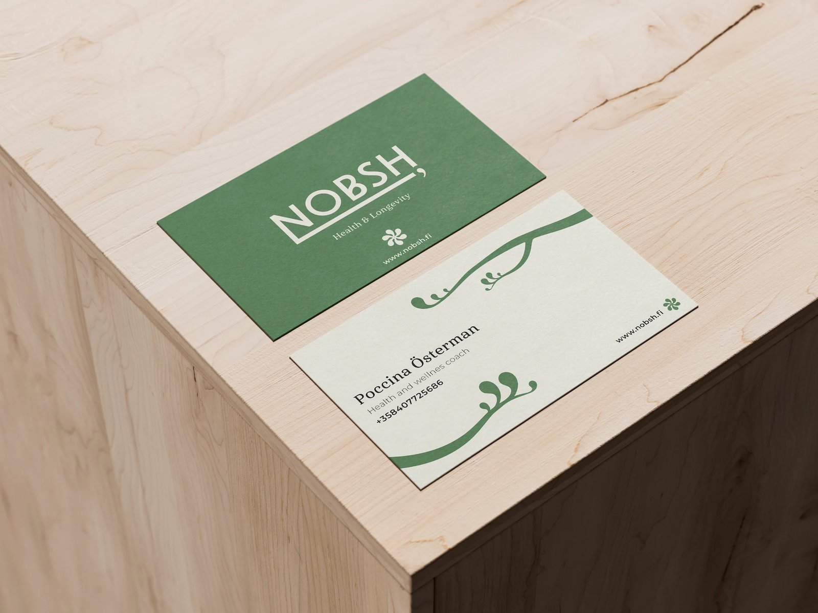 Business card for Nobsh
