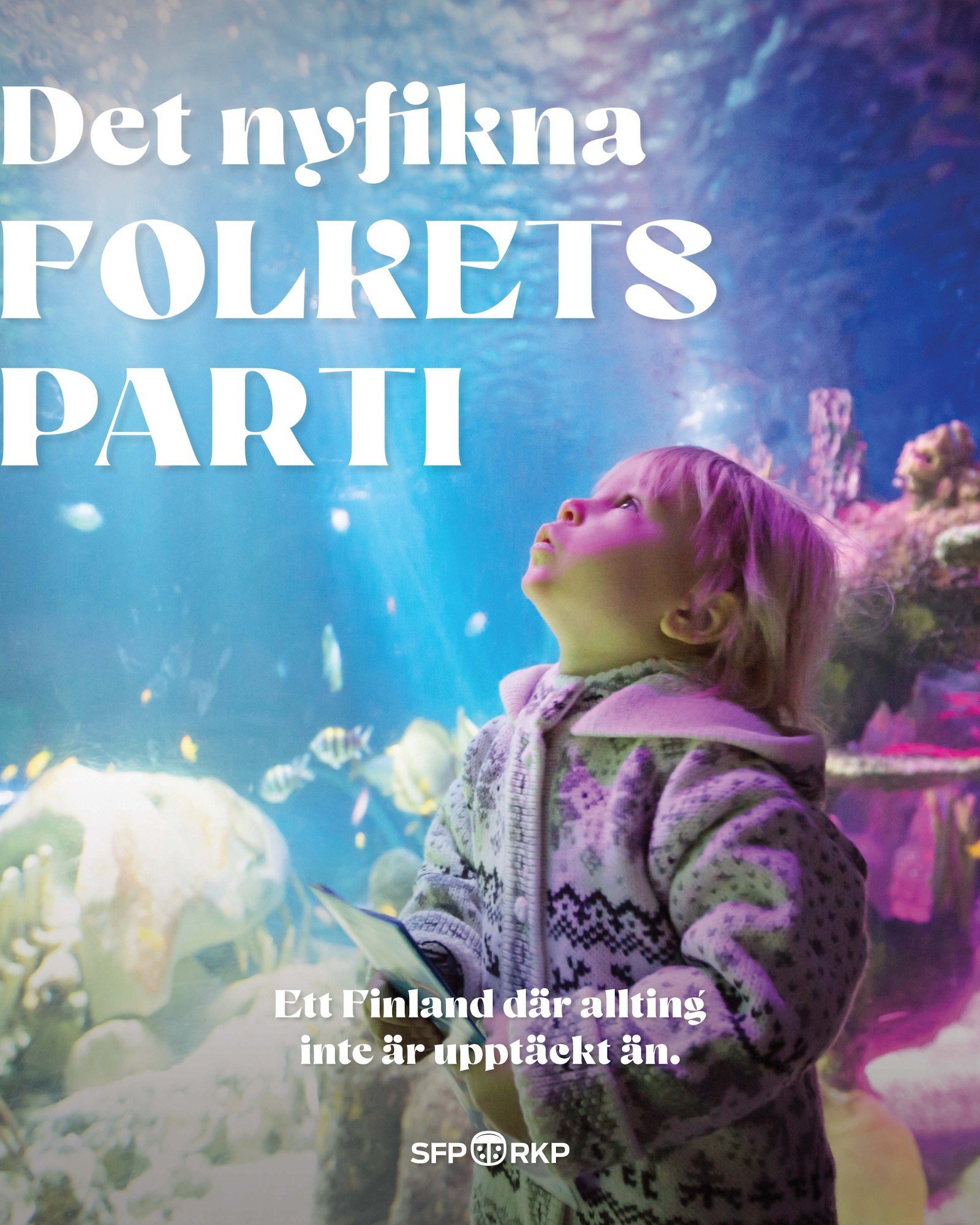 Campaign poster, the party of the curious people