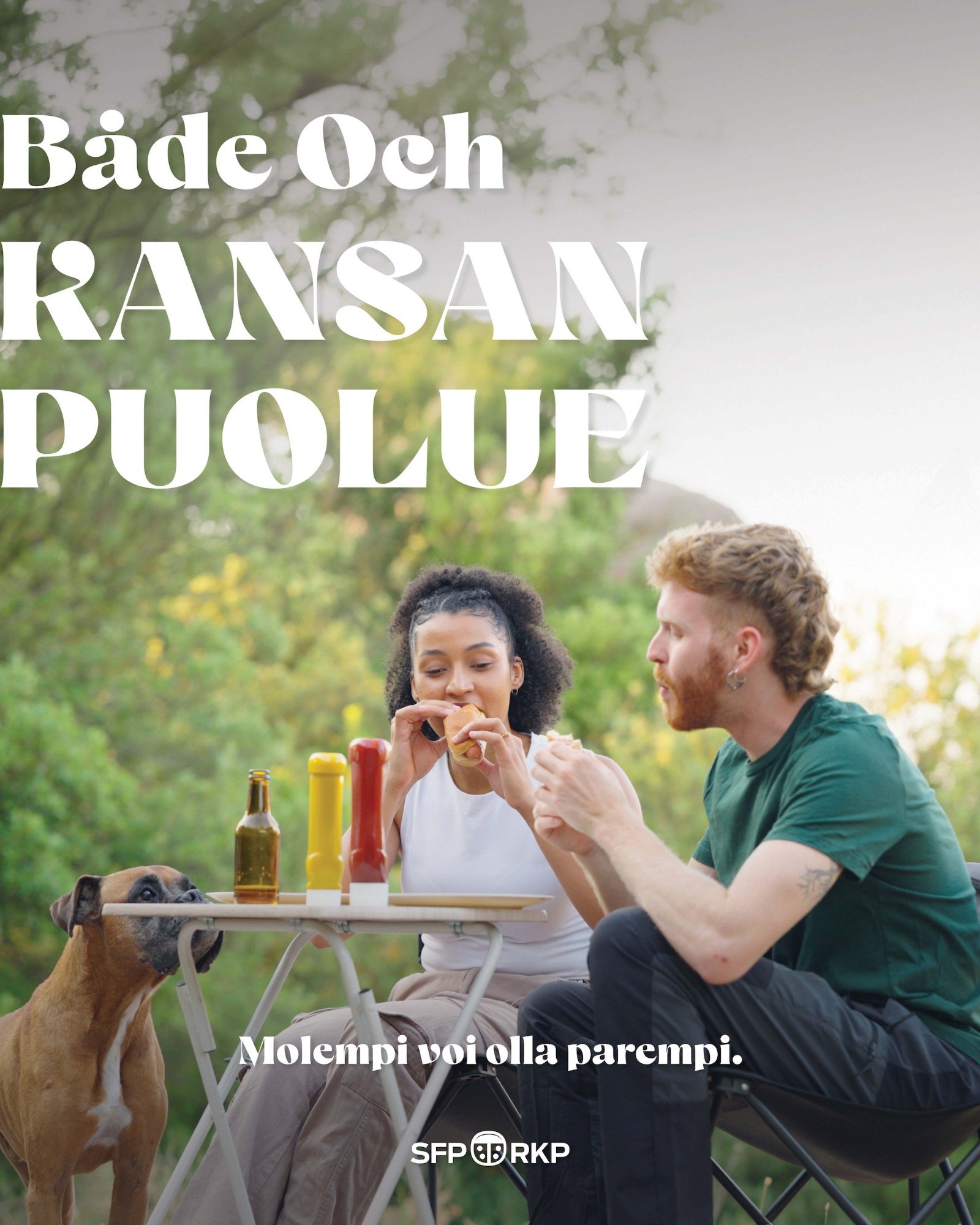 Campaign poster, the party of both and