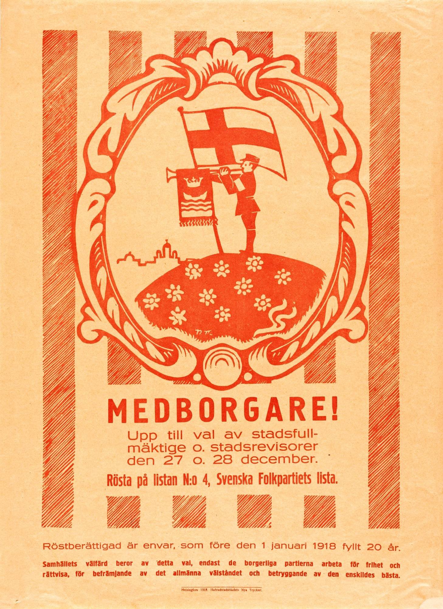 Original poster from 1918