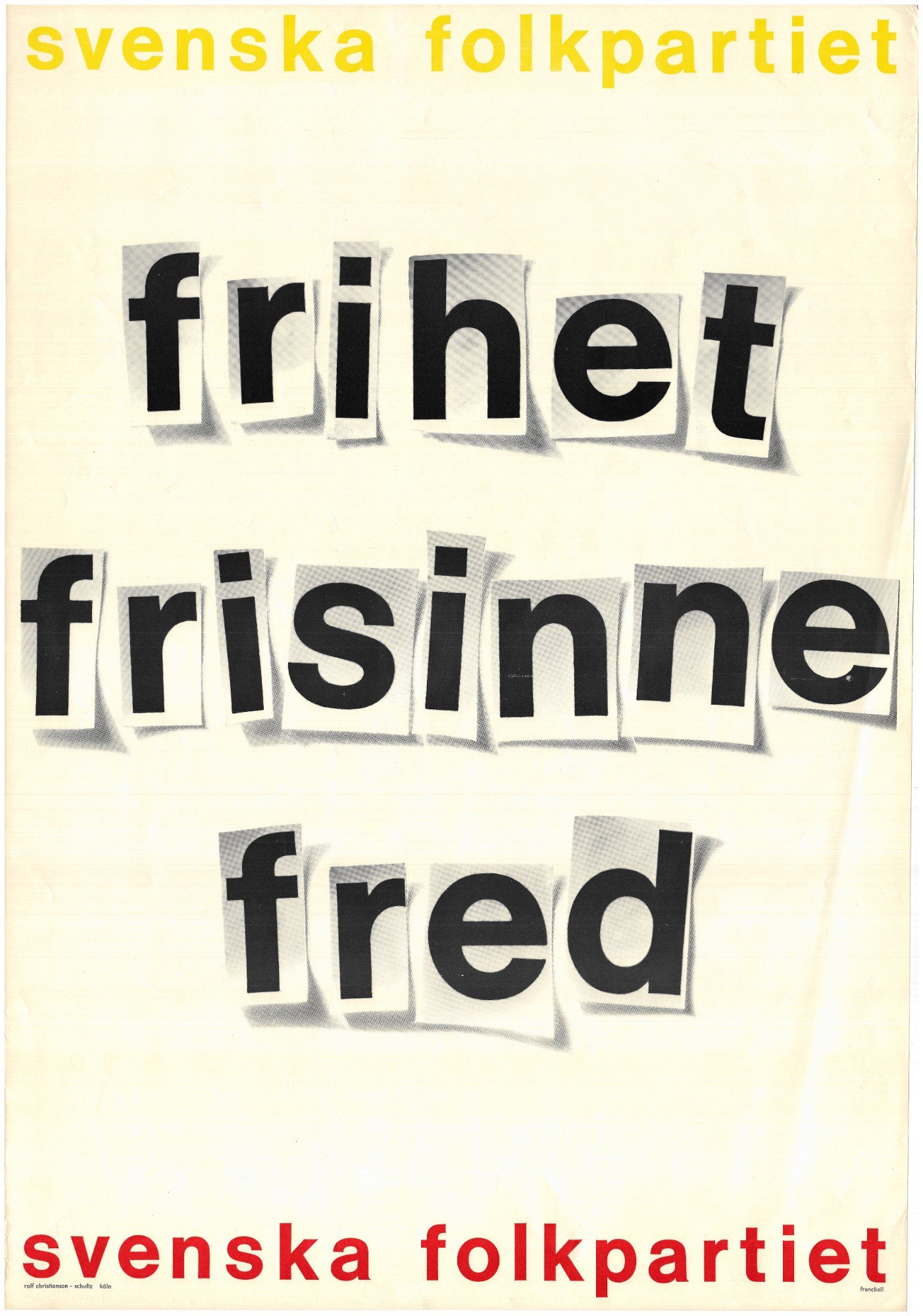 Original poster from 1962