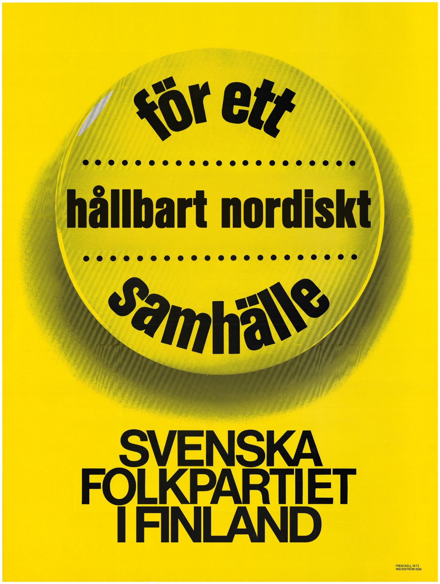 Modern reinterpretation of the 1972 poster