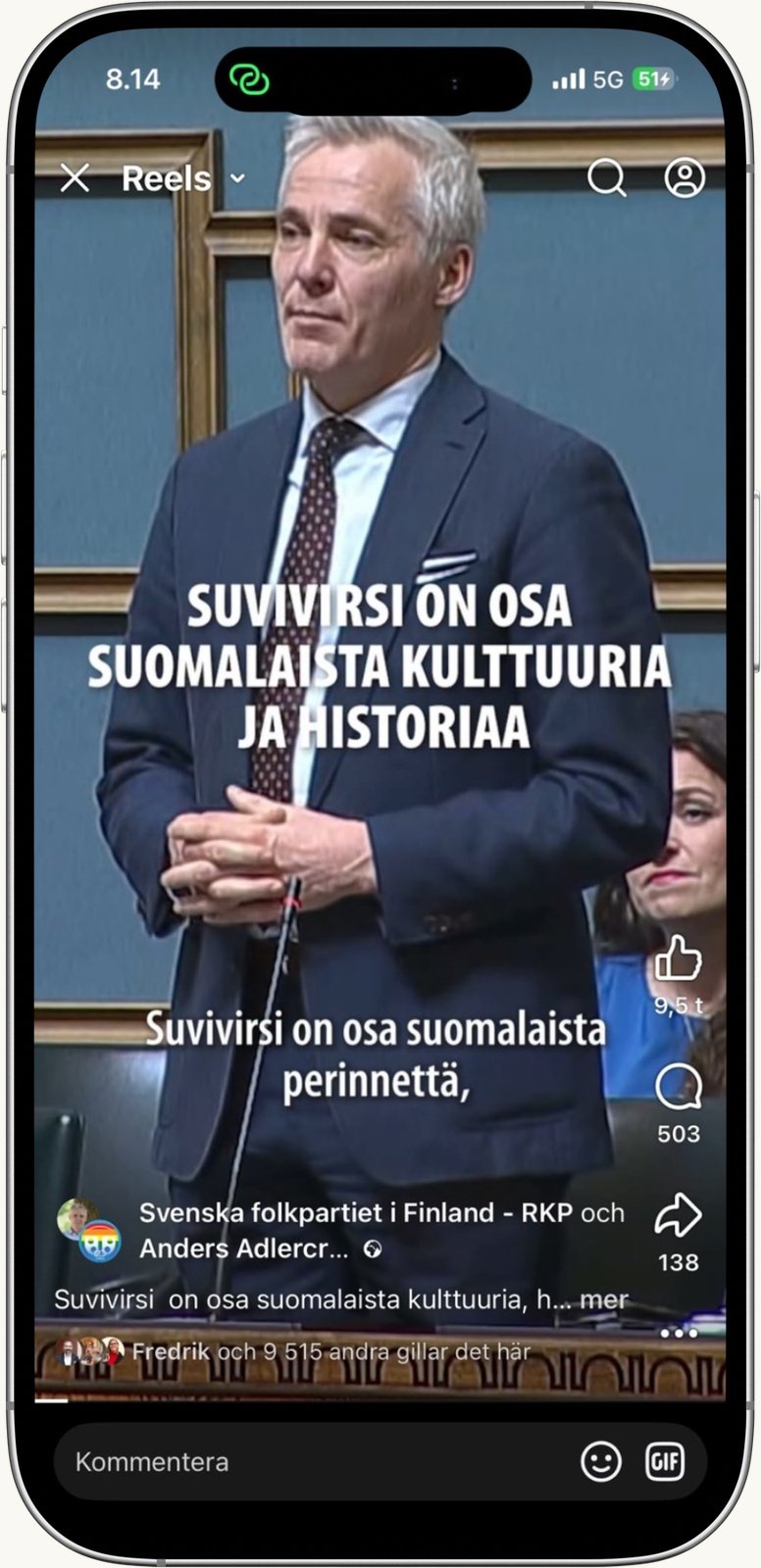 Suvivirsi is part of Finnish culture and history
